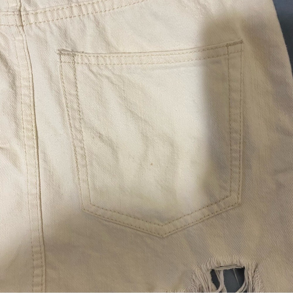 Free People White overall skirt! - Picture 9 of 11